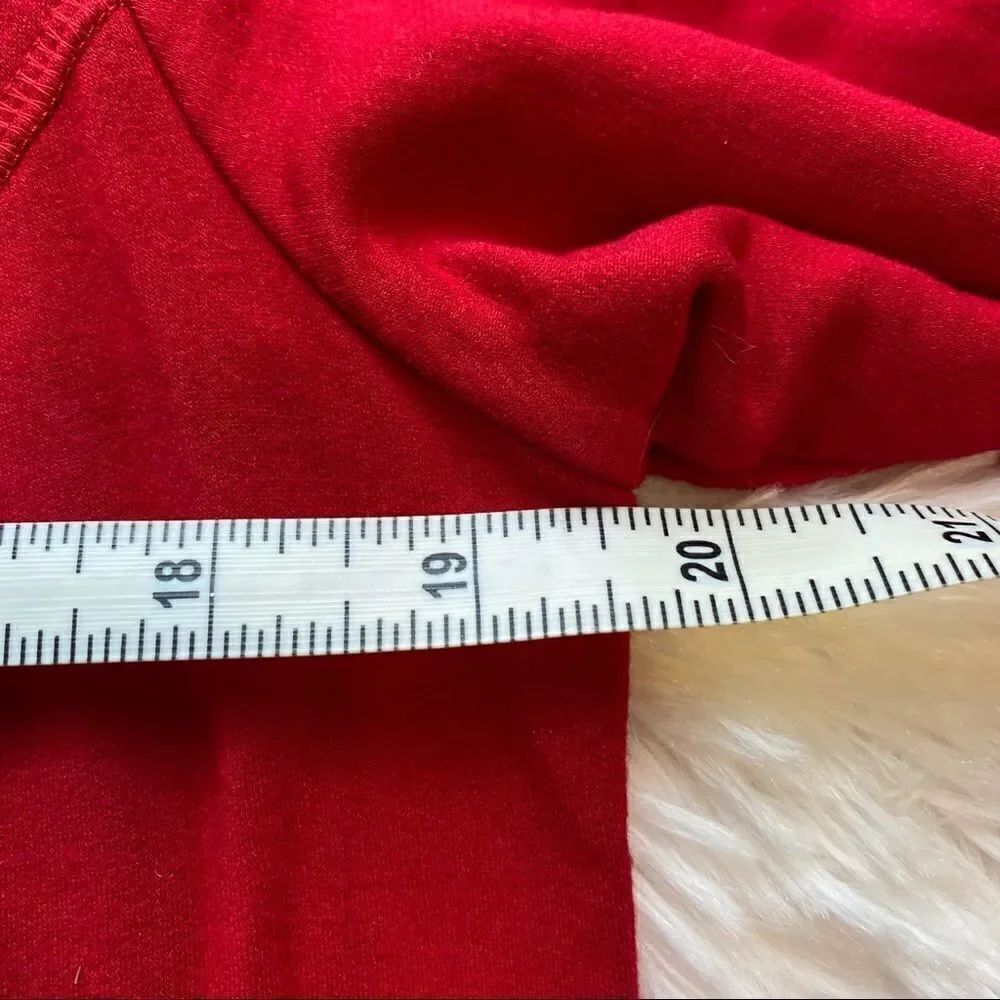 Susan Graver Weekend Red Zip Front Jacket, Size Small - Picture 8 of 8
